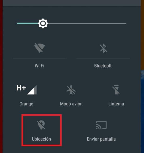activa gps en android barra