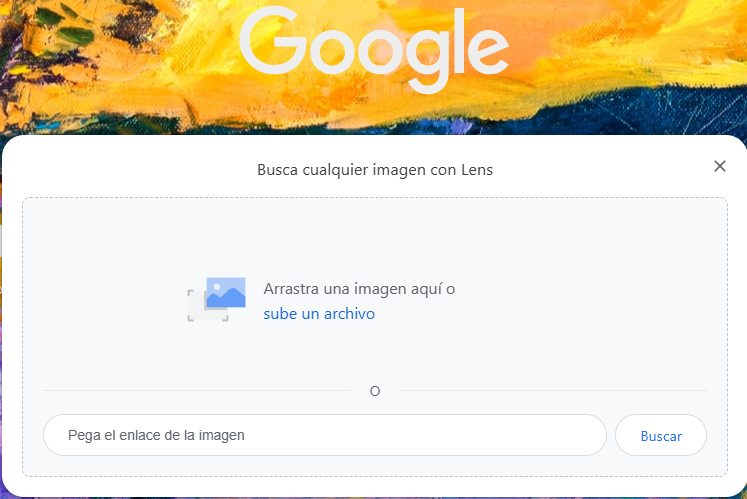 buscar por imagen en Google