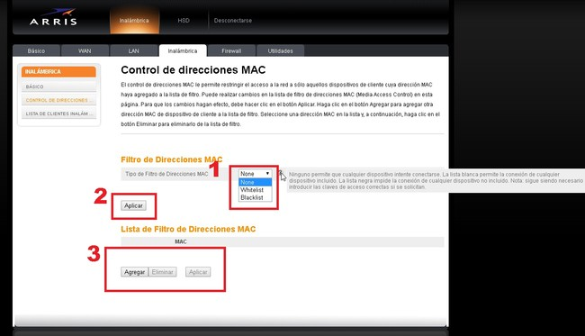 control de mac en wifi