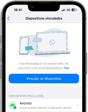 Obtener el historial de chat de WhatsApp a través de dispositivos iPhone vinculados
