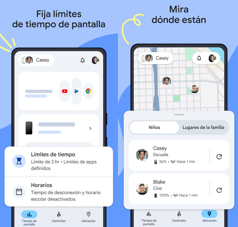 app de Google Family Link