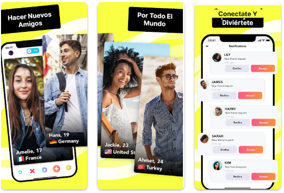 hoop para hacer amigos