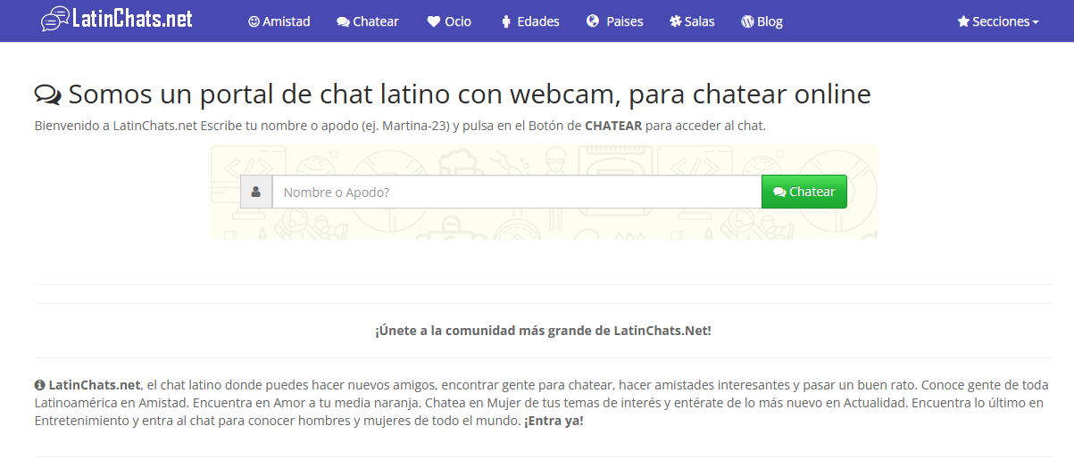 latin chats