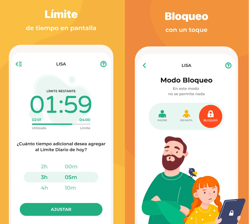 limitar uso con Kidslox