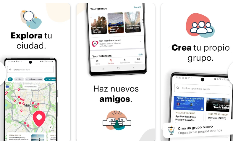 meetup para hacer amigos