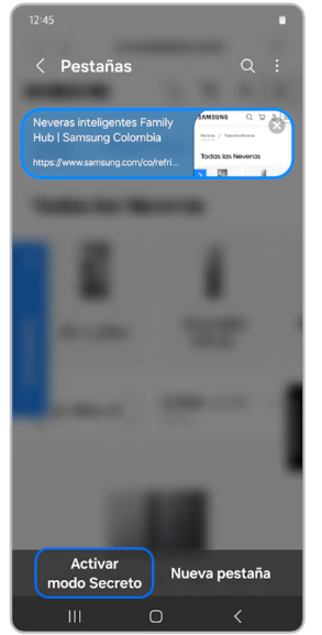 Samsung modo secreto