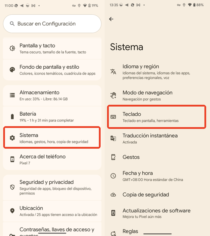 Configuración de FancyKey en tu teléfono 1
