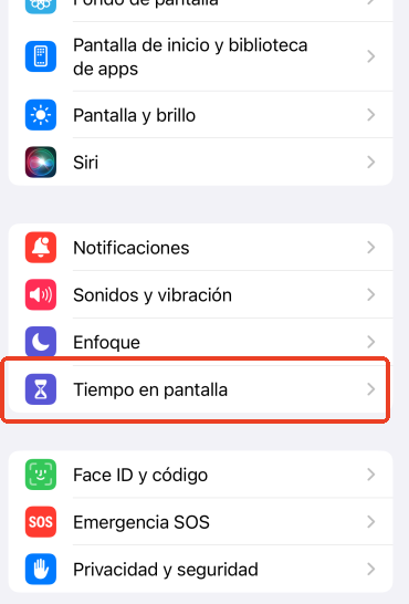 arreglar el botón de navegación privada de safari paso 1