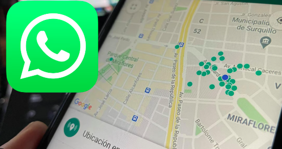 WhatsApp ubicación