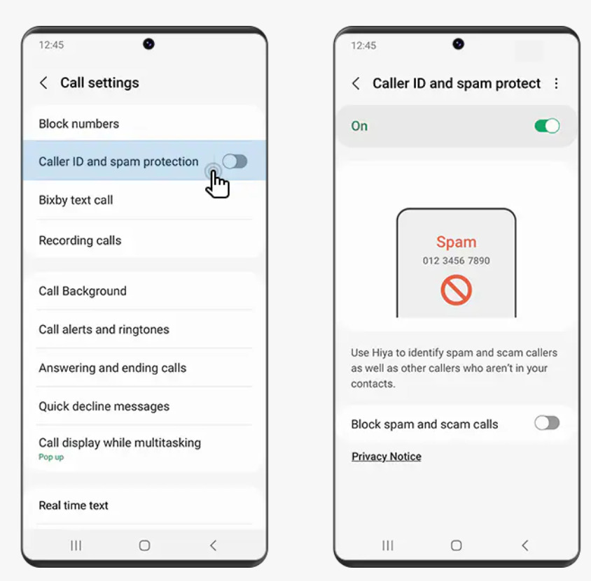 Bloquer un numéro sur Samsung