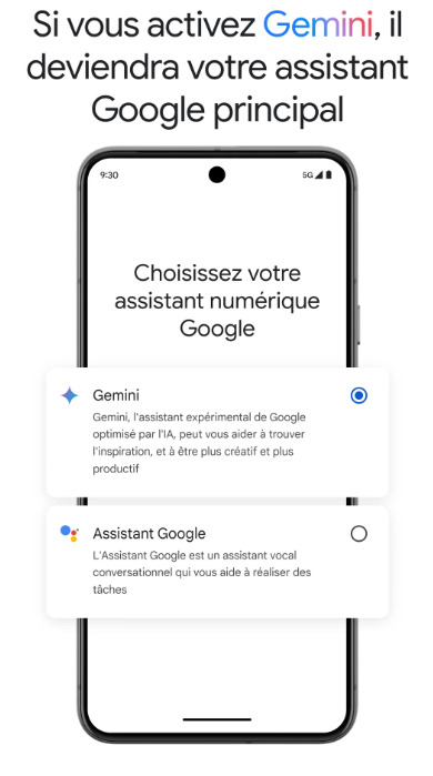Google Assistant a été mis à jour vers Gemini