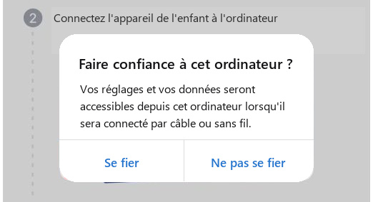 Appuyer sur Approuver