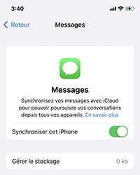 Comment Forcer La Synchronisation Des Messages Sur iPhone