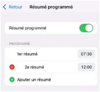 Comment Programmer Un Résumé De Notifications Sur iPhone 