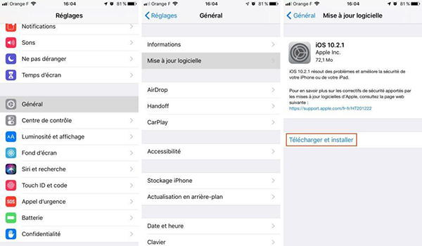 Mettre La Version Ios à Jour