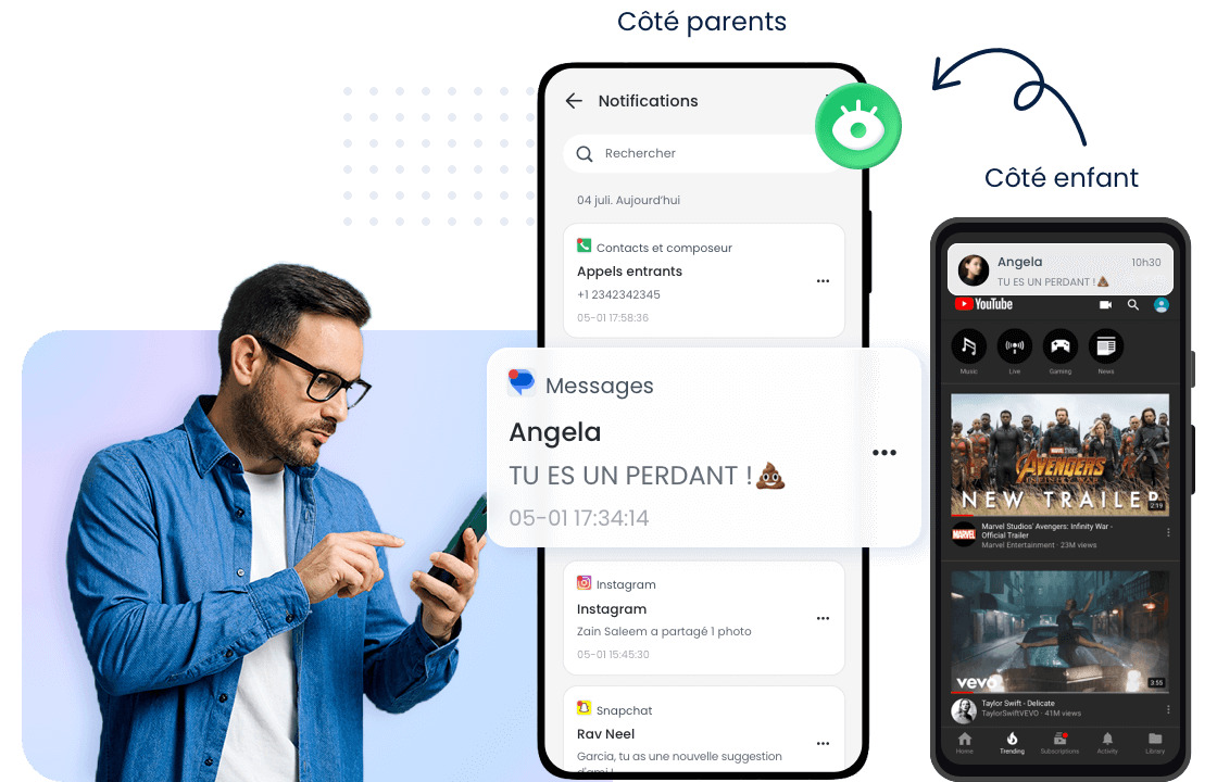 bloquez les contenus malveillants avec AirDroid Parental Control