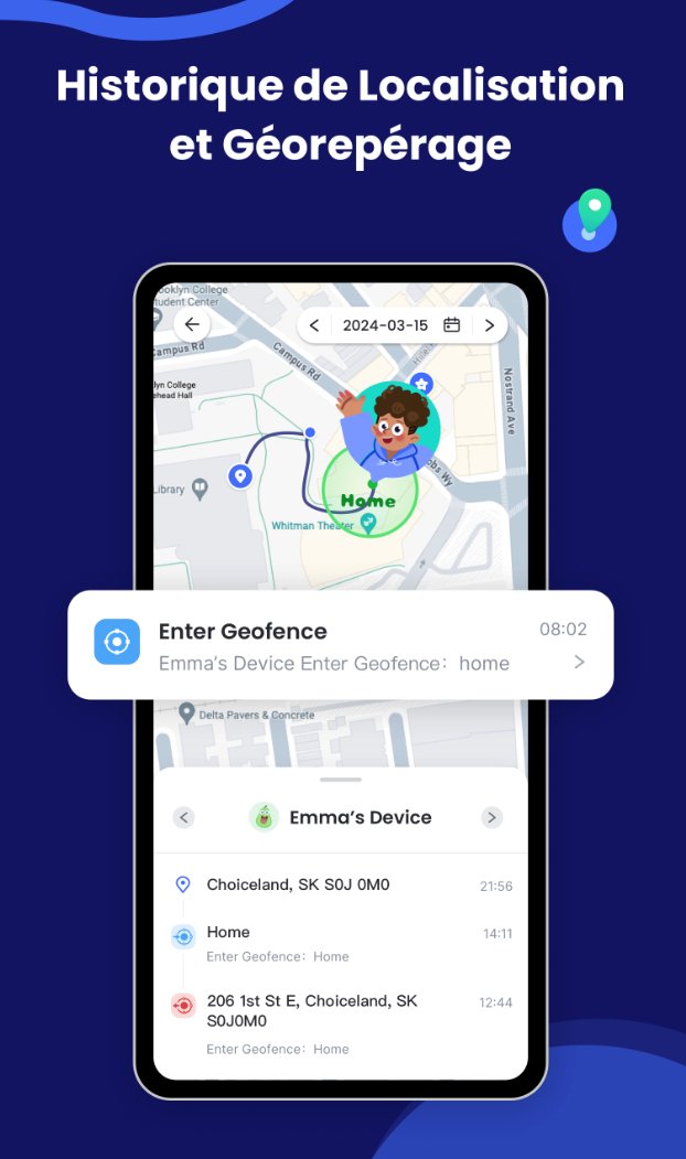 Localiser son flis avec AirDroid Parent Control