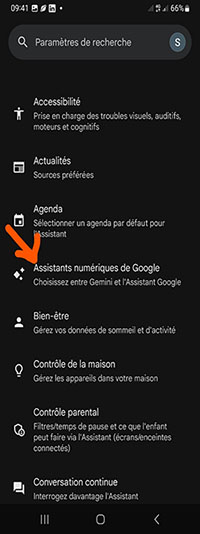 Changer l’Assistant Numérique Par Défaut