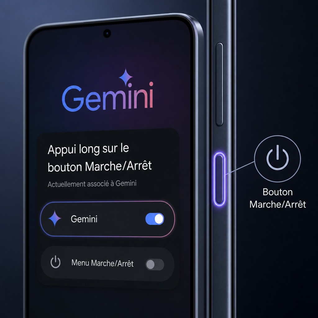 Comment Désactiver Google Gemini Avec Le Bouton Marche arrêt