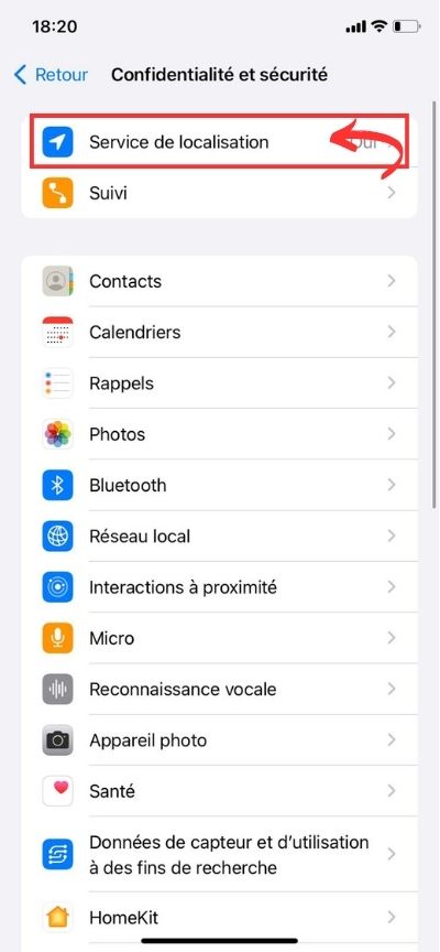 Contrôler les paramètres de localisation Facebook