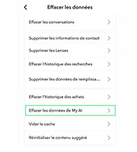 Effacer Les Données De My Ai Pour Supprimer Votre Historique
