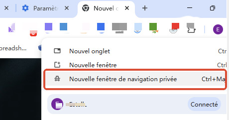 Navgation privée