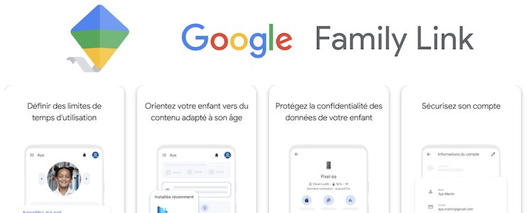 Google Family Link fonctions