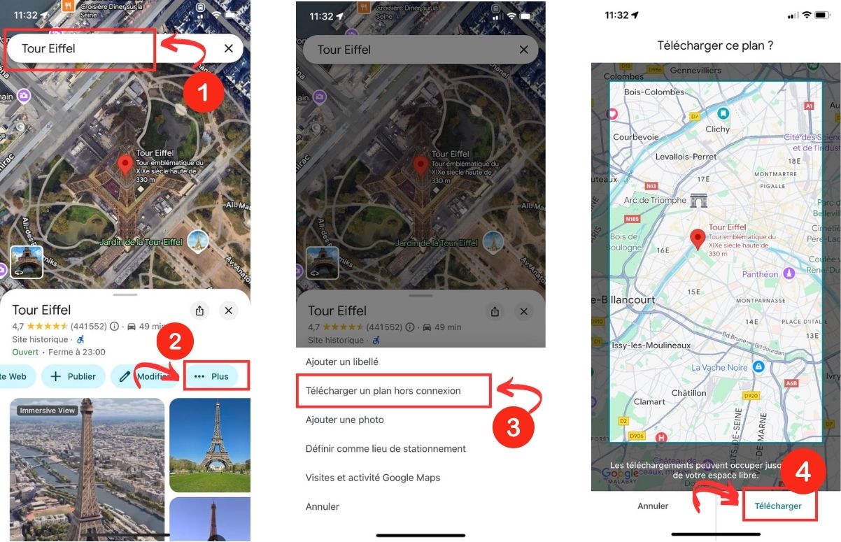 Télécharger un plan Google Maps