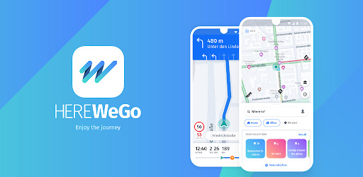 Here WeGo GPS smartphone