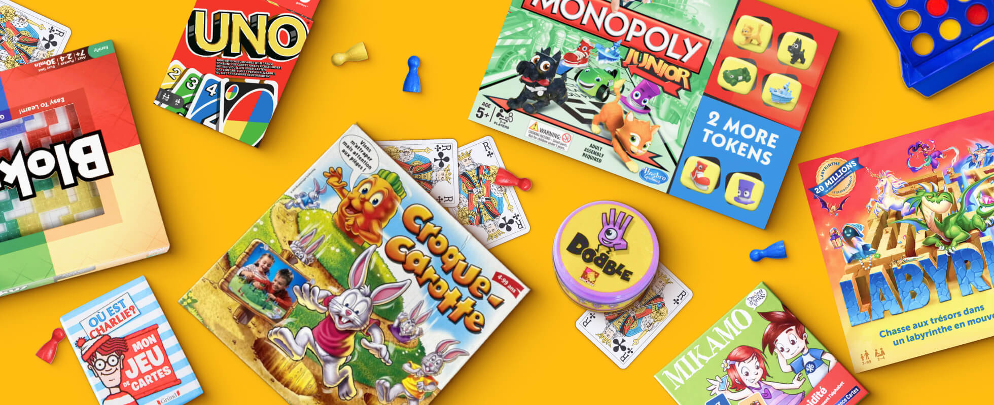 Jeux de société enfant parent