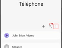 Options supplémentaires Téléphone