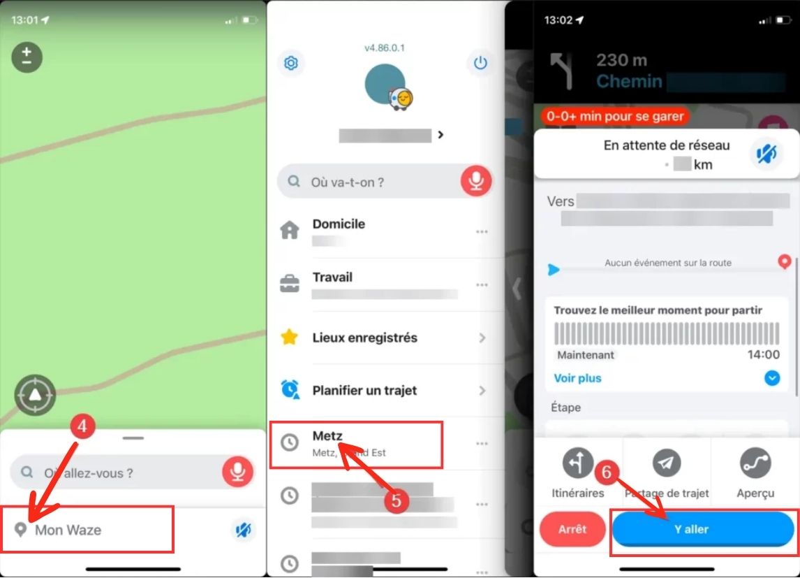 Utiliser Waze sans internet