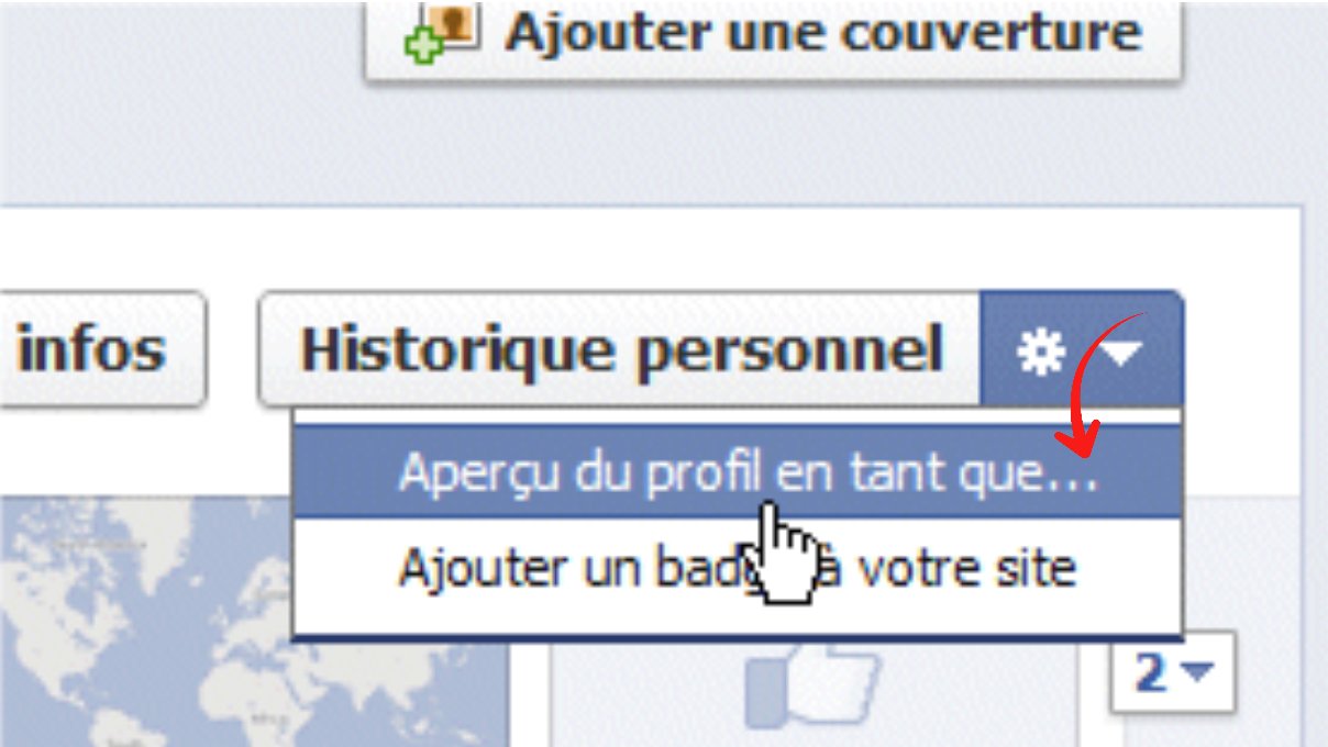 Voir en tant que Facebook