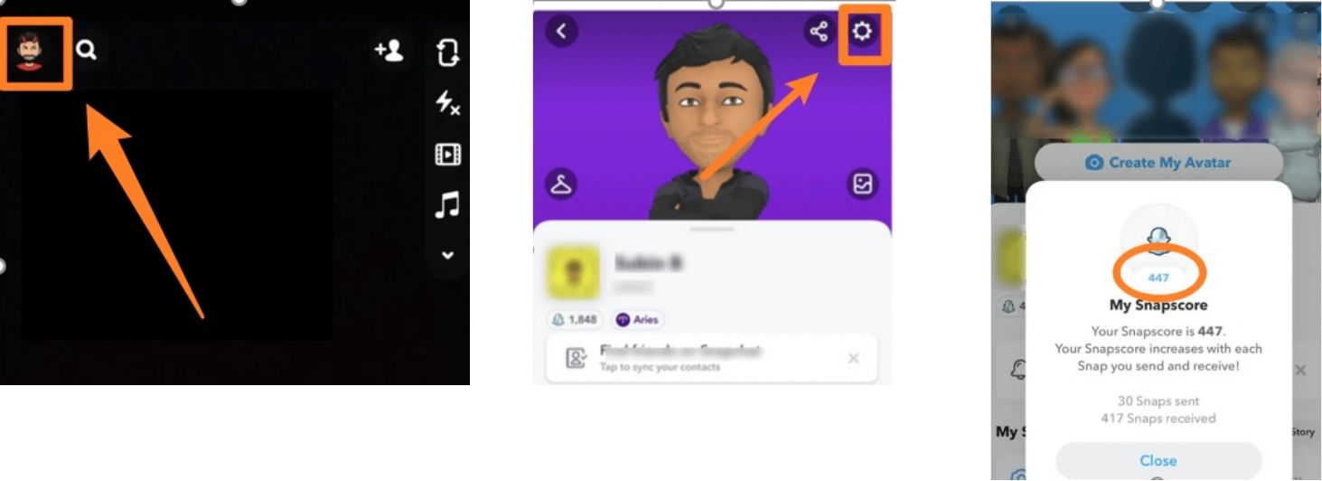 Comment vérifier votre score Snapchat