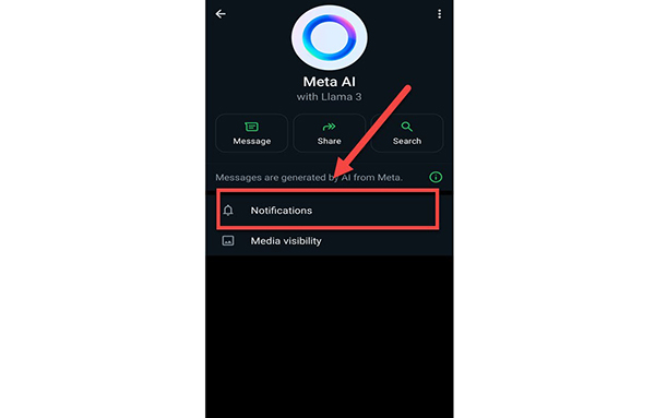 Désactiver Les Notifications Liées à Meta Ai