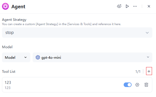 Add tools