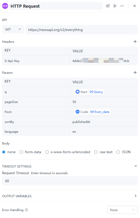 http node details