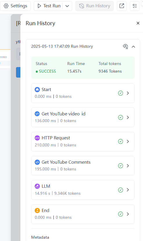 Check The Workflow Results