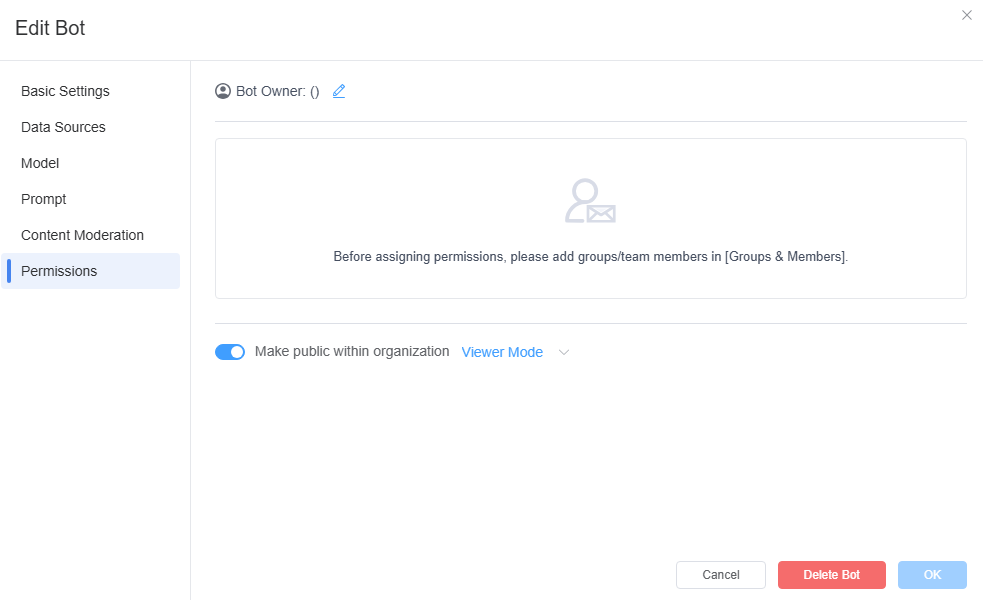 edit bot permissions
