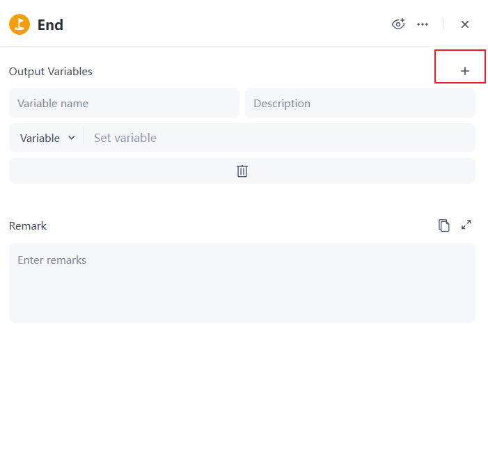 end-node-output-variable