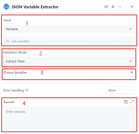 json variable extractor