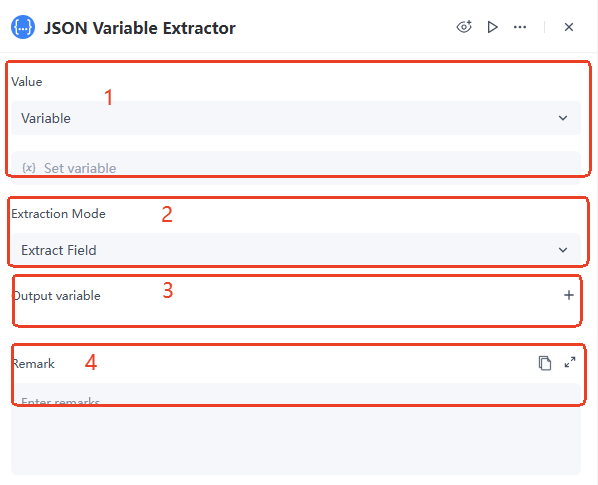 json variable extractor