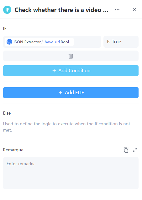 To Process Each Link Individually