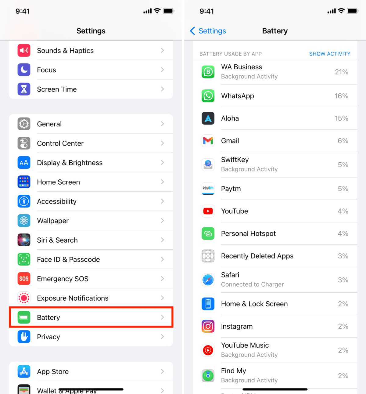 Check Your iPhone Battery Health and Usage
