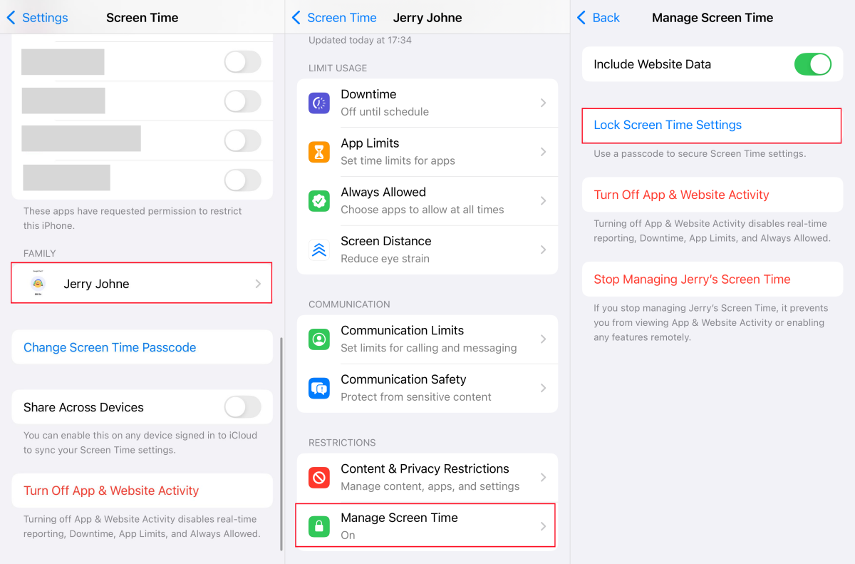 lock Screen Time for kids