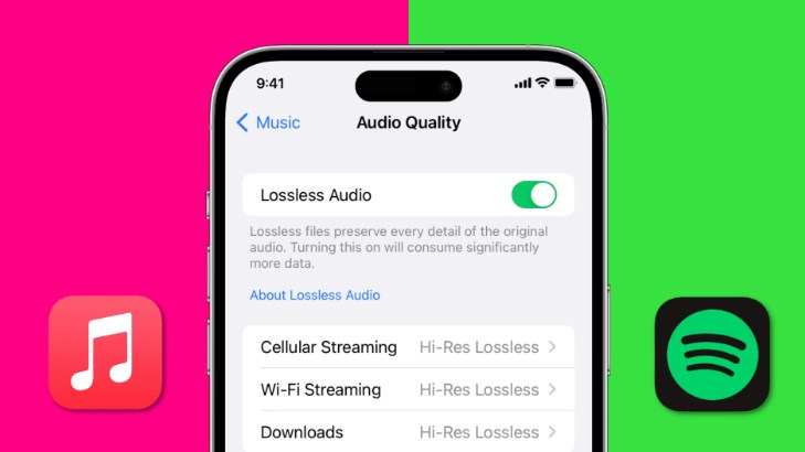 spotify vs apple music in audio quality