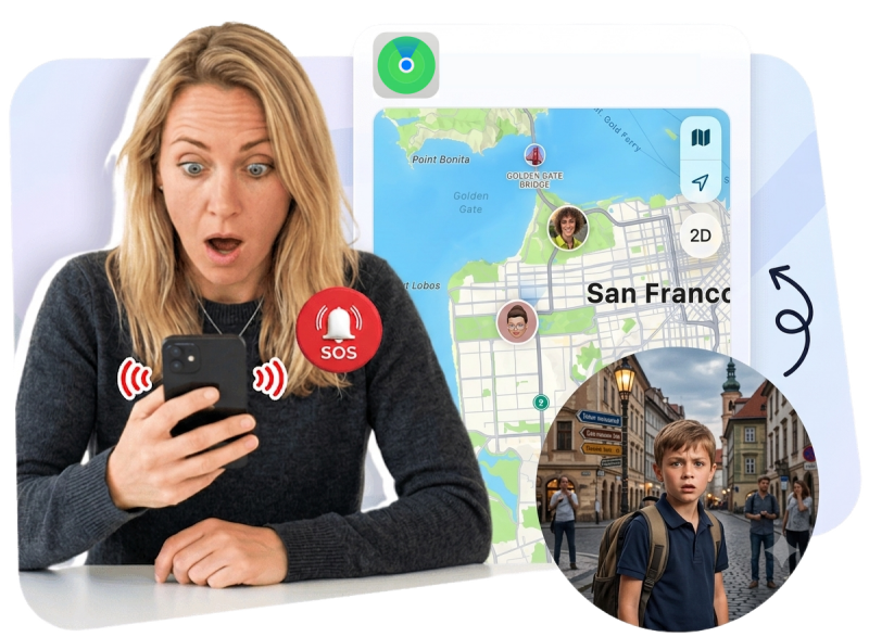 set up iPhone for location