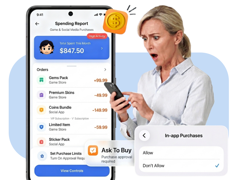 iphone overspending risks