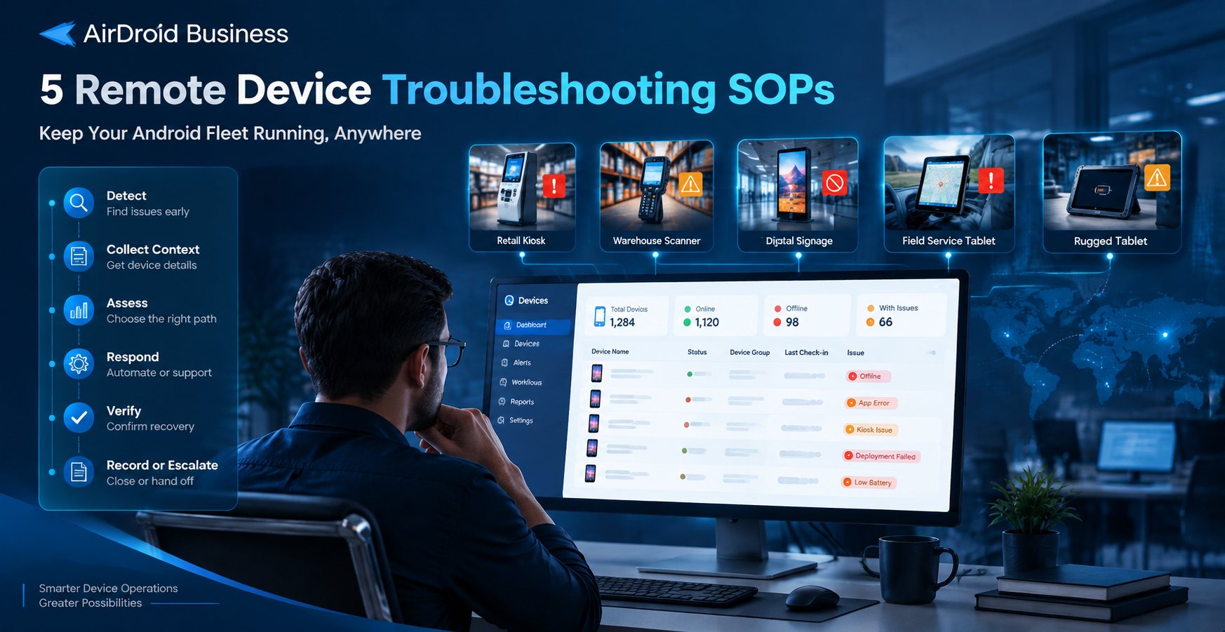 1 5 Remote Device Troubleshooting SOPs for Managed Android Fleets 1