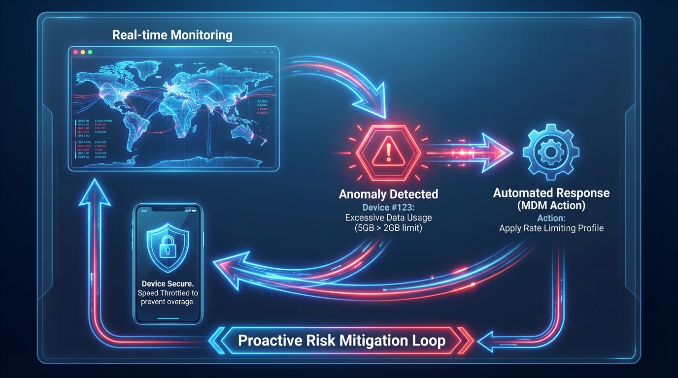 3. dynamic flowchart illustration mdm real time mon